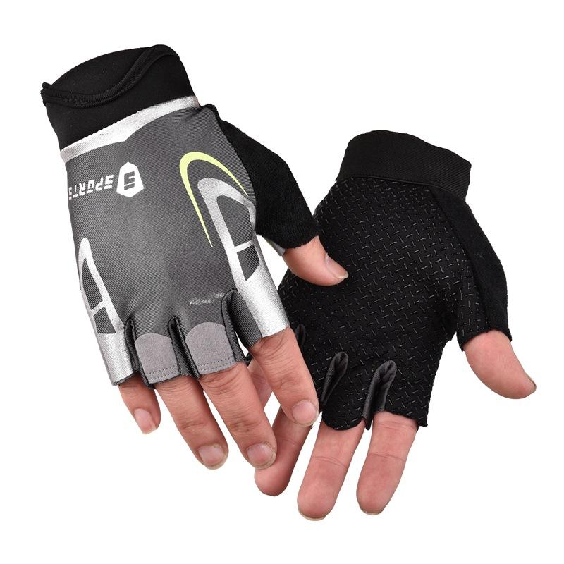 Fitness Cycling Gloves Half Finger Men's and Women's Non-slip Breathable Thin Equipment Gym Exercise Outdoor Sports Gloves