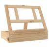 Table Easel with Drawer 33.5 x 25.5 x 7 cm Solid Pine Wood