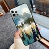 Чехол для телефона 'Горы' для iPhone 16 14 13 12 11 15 Pro Max 12 13 mini XR 15 16 Plus 16e Защитный корпус
