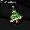 1PC Crystal Deer Women's Christmas Brooch Brooch Pins Jewelry Decoration Wedding Accessories