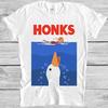 Гудок Челюсти Гудит Гусь Утка DnD Подарок Крутой Музыка Мода Ретро Футболка T-Shirt 7097