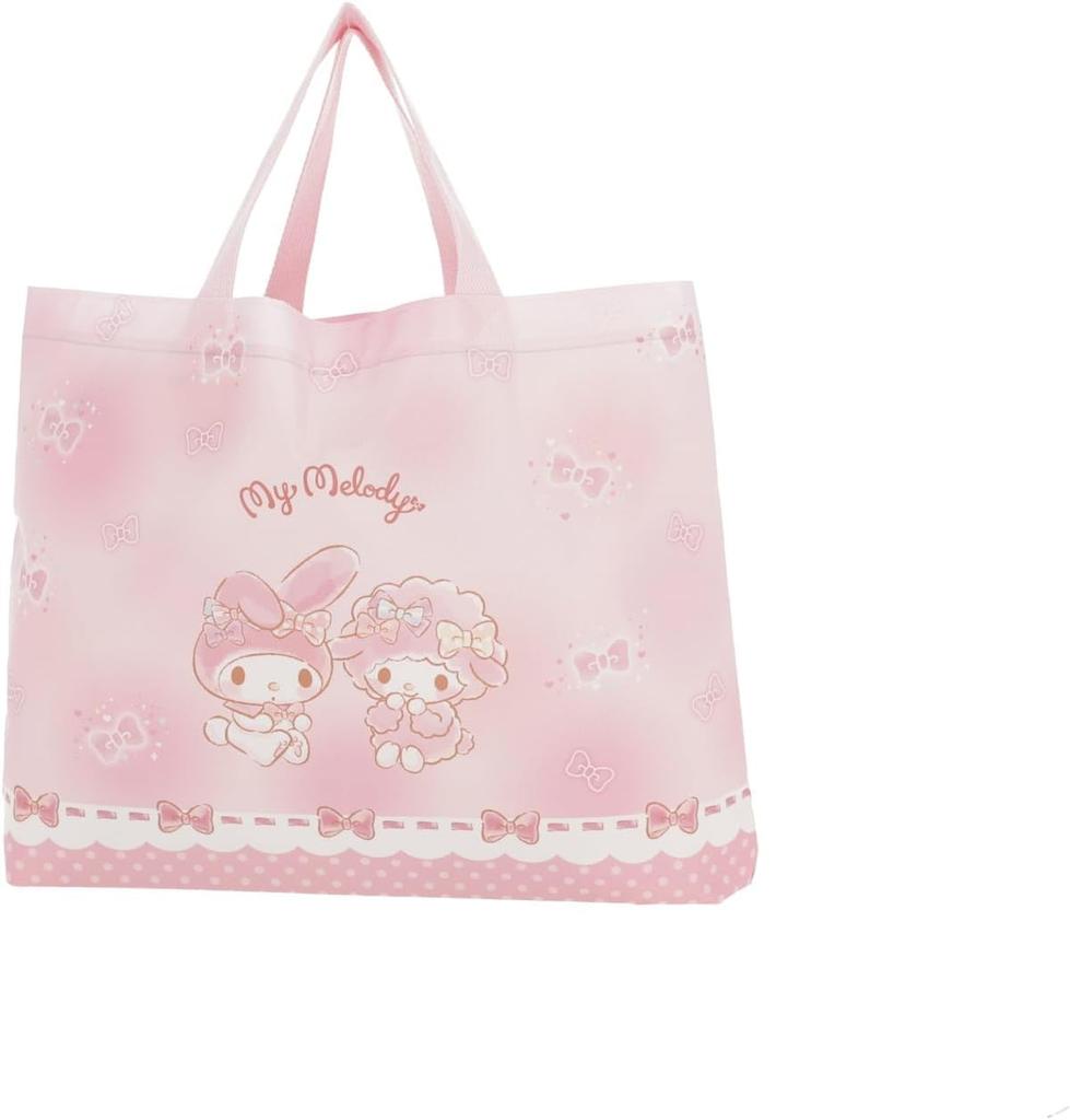 Marushin Lesson Sanrio My Melody Many Cute Tote School Entrance Perfect for and Elementary Perfect for Character 3065018700 Bag, Ribbon, Bag,