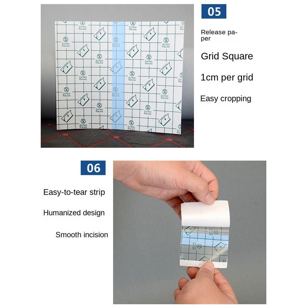 Пленка Воздухопроницаемая Лента Прозрачная Лента ПУ Пленка Наклейка Водонепроницаемая Повязка Эластичная Пластырь