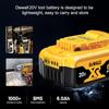 Аккумулятор MAX Flexvolt 20V Dewalt DCB606 DCB205 DCB206 DCB209 DCB182 Аккумулятор для электроинструмента 20В/60В Аккумулятор 5Ач 6Ач