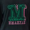 MAXZA Круглый вырез Вязаный свитер с буквенным принтом логотипа M Zc10qk027on