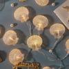 LED Seashells Light Garland Battery-operated Garland Christmas Ornament Wedding Party Xmas Tree New Year's Decor Fairy Light