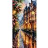 Diy Large Size Beautiful Street Scenery Diamond Painting Art Kits 5D Full Diamond Mosaic Embroidery Rhinestone Picture Wall Decor J3990