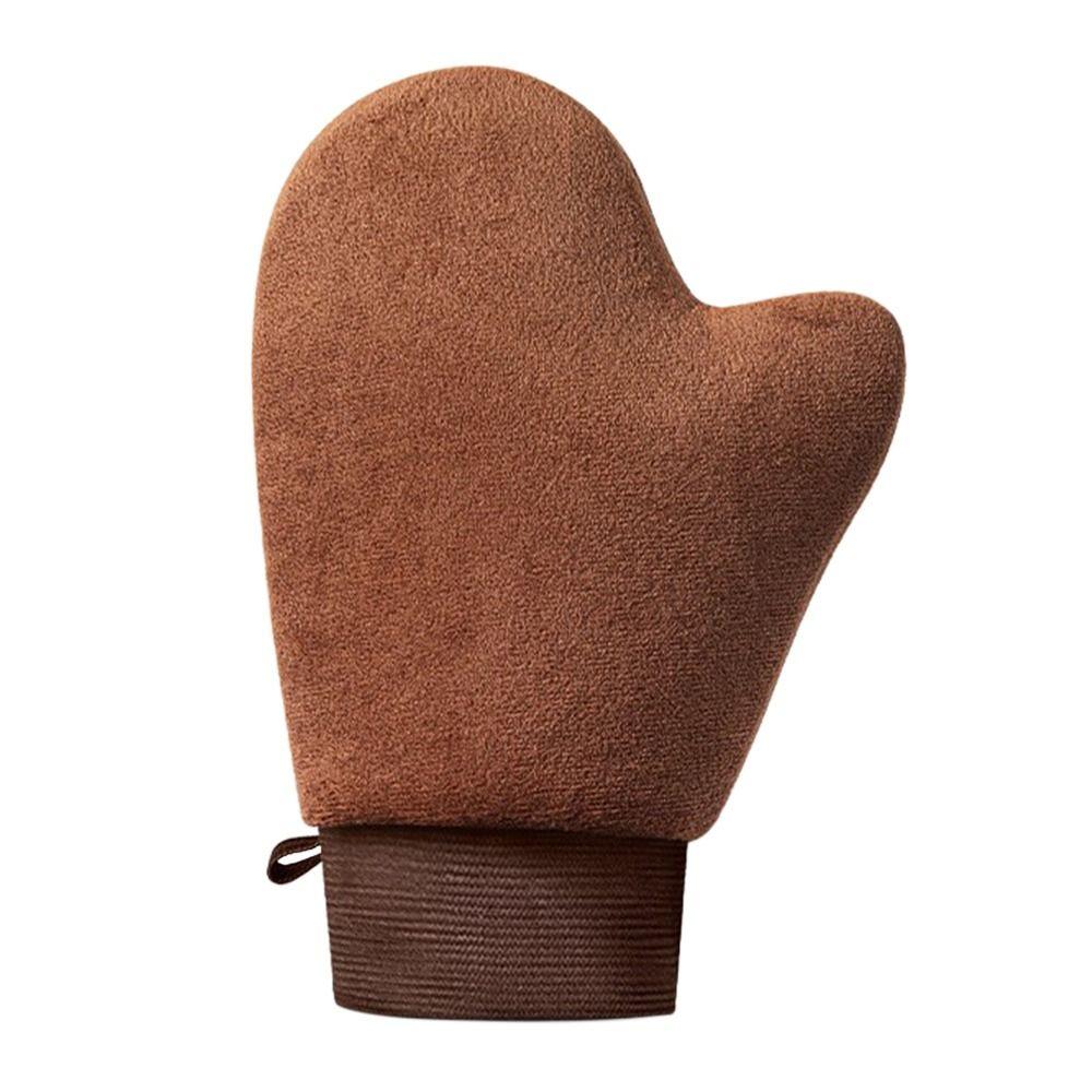 Двусторонняя варежка для автозагара, моющаяся перчатка для тела, лица, перчатка для автозагара, новая щетка для загара для автозагара