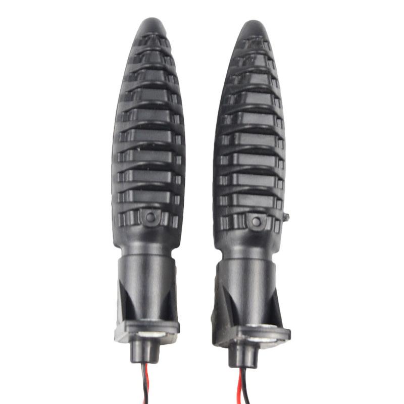4 шт. Мотоциклетный указатель поворота DC12V Мотоцикл 2 светодиода Янтарный постоянный свет для BMW F 650 GS (Близнец) 2008-2012