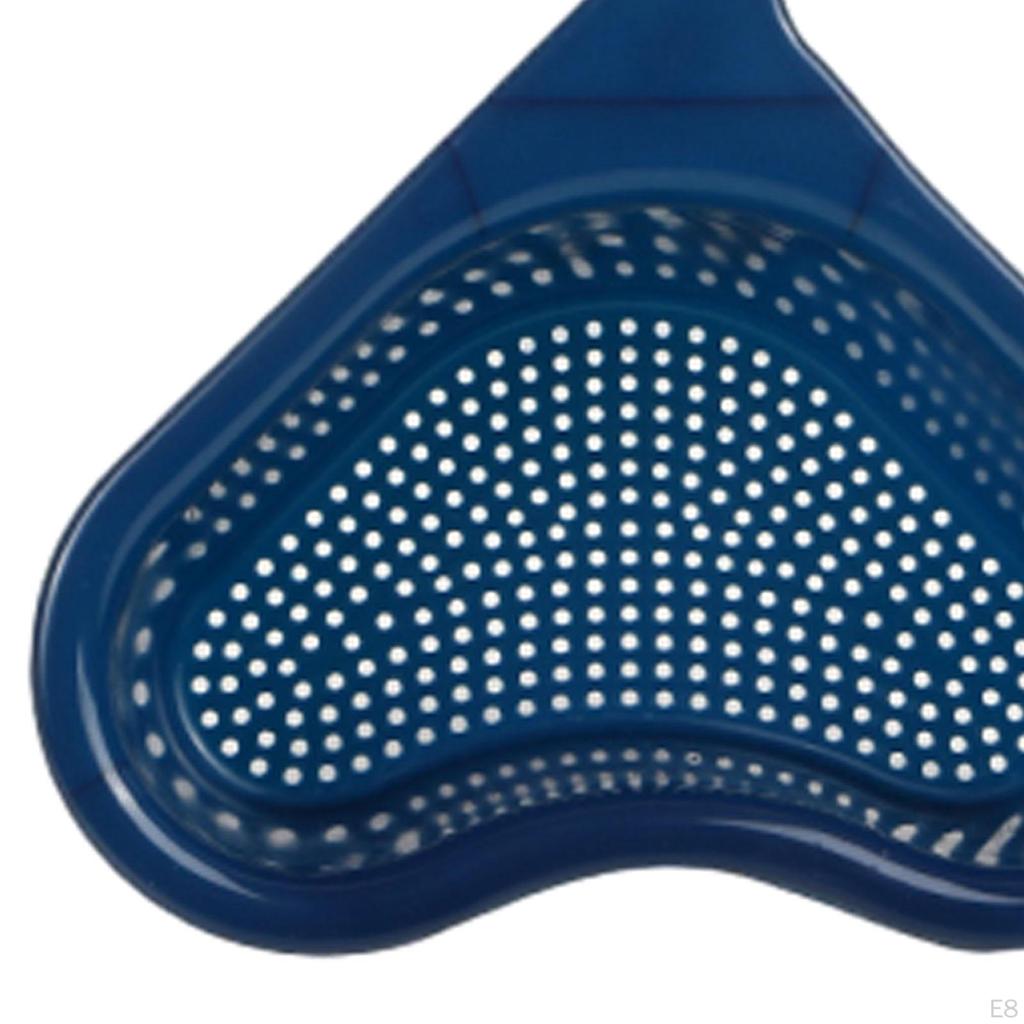 Kitchen Sink Drain Basket Food Strainer Cleaning, Washing and Drainer Triangular Convenient