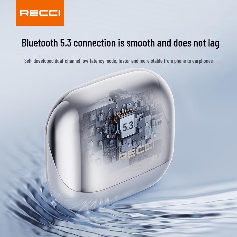 Recci REP-W80 Полностью беспроводные Bluetooth полувкладыши - Высококачественный звук TWS