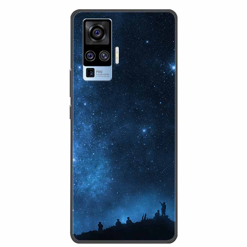 Чехол для Vivo X50 Pro Мультяшный Мягкий Силиконовый ТПУ Чехлы для Телефона для Vivo X50 Pro Plus Pro+ Чехол для Vivo X50 5G V2001A Милый Coque