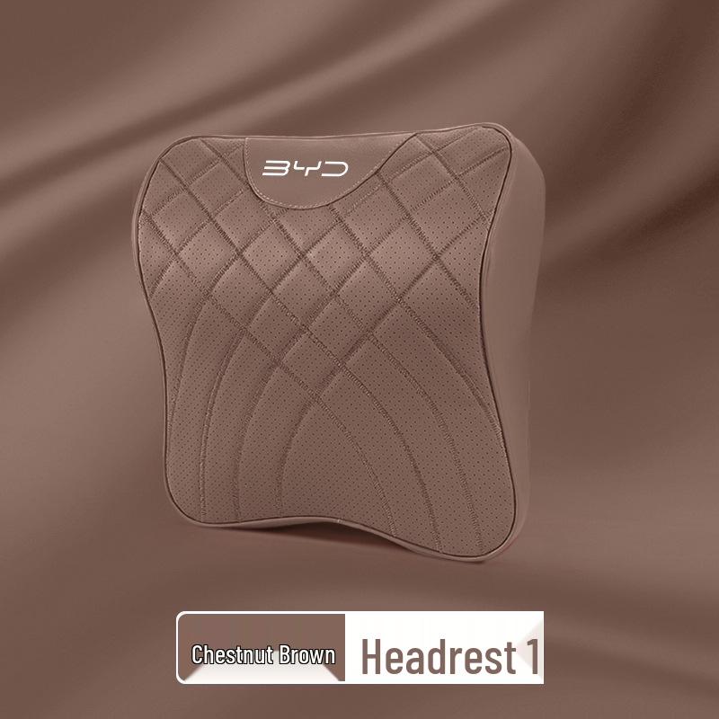 BYD Headrest & Lumbar Pillow for Han Song Pro, Qin Plus, Song Plus DMi, Tang EV, Yuan Plus, Dolphin