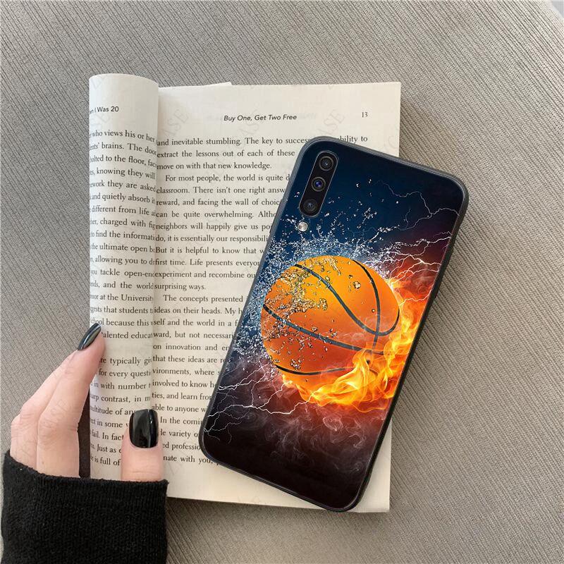 Баскетбольный спортивный чехол для телефона Samsung Galaxy A51 A71 A21S A52 A12 A13 A20E A30S A40 A50 A70 A40 M31 A72 A32 5G Мобильные чехлы