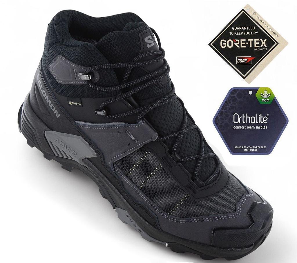 SALOMON X ULTRA 5 MID GTX - GORE-TEX - Мужские походные ботинки Треккинговые ботинки 477542 ОРИГИНАЛ