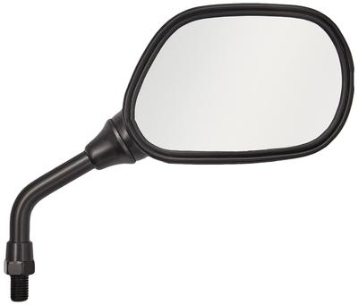 Kijima 203-9277 Мотоциклетные запчасти Мини-зеркало, Черное, Правая сторона, Положительная резьба 0,4 дюйма (10
