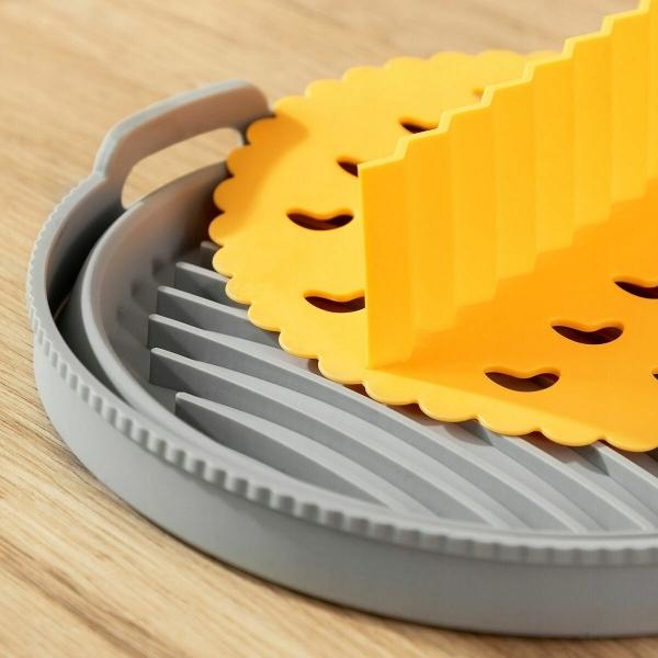 InnovaGoods Foldable Silicone Fryer Baskets for Fliynner