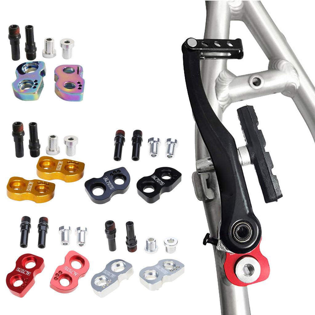 V Brake Post Extension Mounts Universal V Brake Extension block Brake Extension Seats set for Bike Wheel Size Upgrades