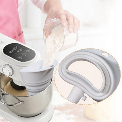 Мучная воронка для миксера KitchenAid Силиконовая насадка-воронка для миксера KitchenAid Artisan KSM150 5-Quart Складная воронка для выпечки без беспорядка