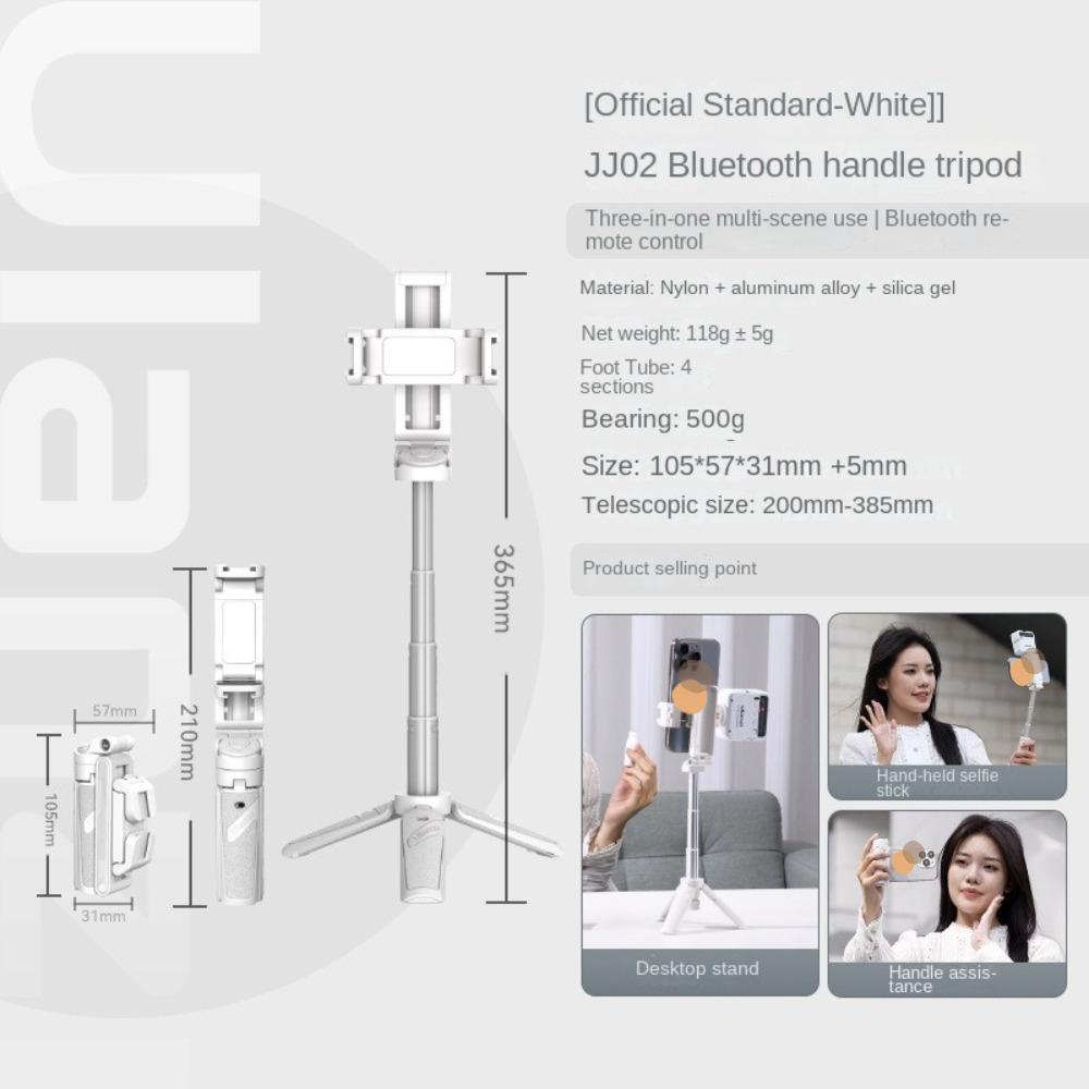 Adjustable Mini Phone Holder 3-in-1 Remote Selfie Stick Tripod Multifunctional Phone Tripod