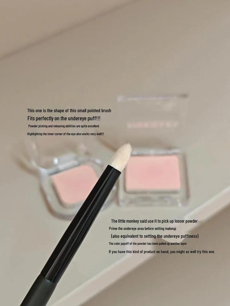 Набор кистей для макияжа Cangzhou: Кисти для подводки, растушевки, смоки, детализации и теней для век