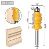 1PC Special Moulding Bit Carbide Molding Router Bit Trimming Wood Milling Cutter for Woodwork Cutter Power Tools - 6mm 1/4 8mm 12mm 1/2 Shank