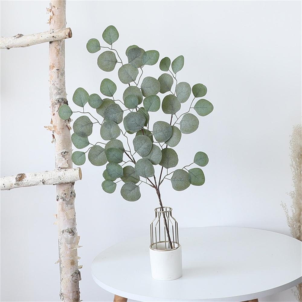 Artificial Plants Christmas Decoration Eucalyptus Leaf Vine Vase for Wedding Home Garden Rose Arch Scrapbooking Fake Flowers