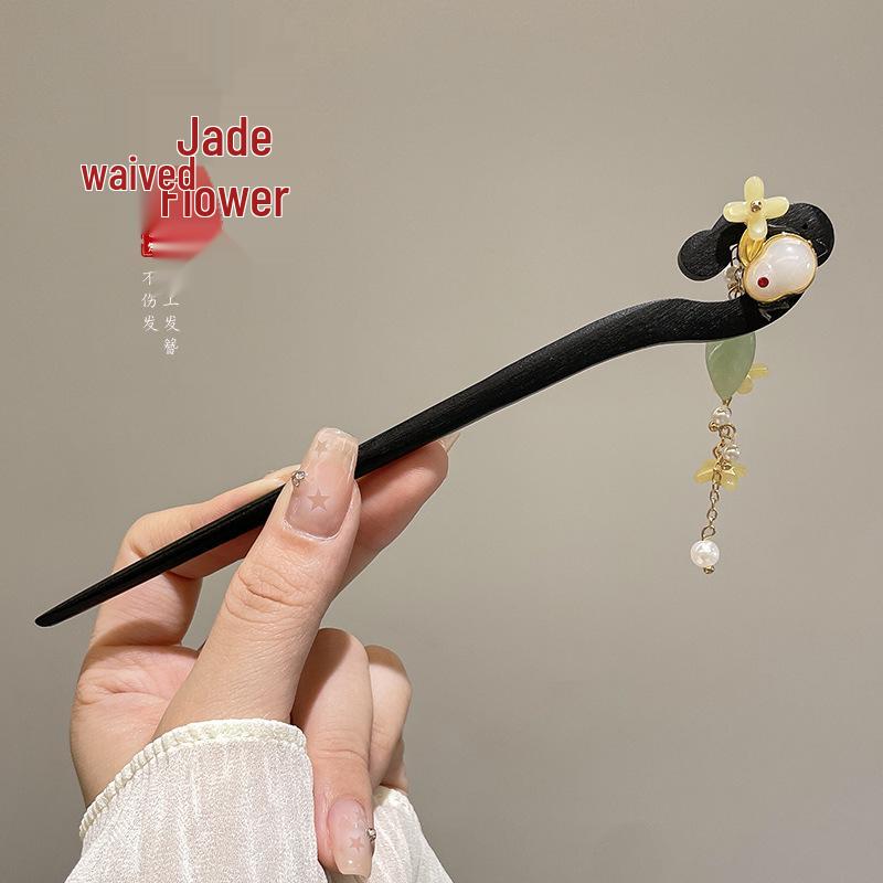 Korean Retro High-End Metal Hairpin - New Ancient Style