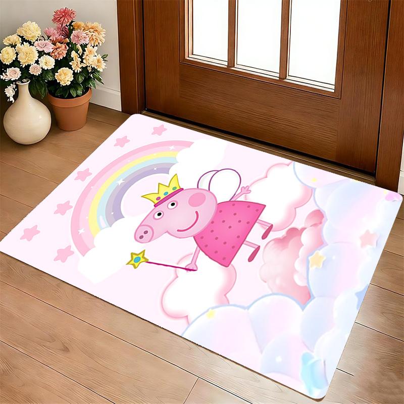 Peppa Pig Living Room Nonslip Area Rug Soft Carpet For Bedroom Game Playroom Sofa Office Home Decor Doormat Christmas Gift C926740
