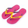 Фиолетово-желтые шлепанцы с розовой подошвой Женский HAVAIANAS