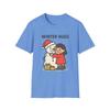 Unisex Softstyle T-Shirt Girl Snowman Hug Snow Christmas Winter Emotional
