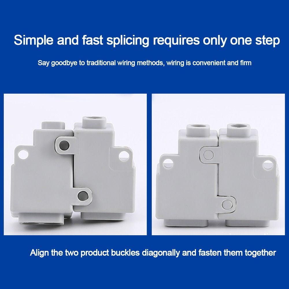 Conductor Brass Quick Terminal Block High Power Fast Connector High Power Splitter Electrical