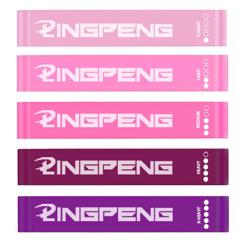 Elastic Circle Latex Rubber Band Tensor Tension Rope Yoga Squat Peach Hip Fitness Resistance Belt Resistance Ring