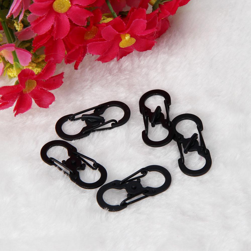 8 Word Carabiner With Lock Outdoor Camping Hiking Theft