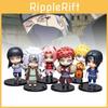 6pcs Character Naruto Pvc Toy Model Desktop Decoration Child Gift Christmas