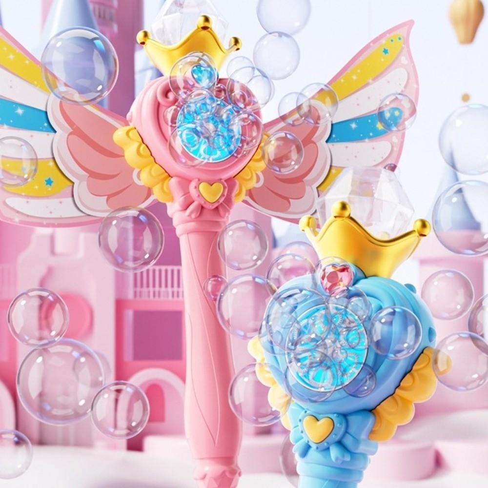 Luminous Bubble Wand Handheld Bubble Machine Gift Bubble Blower Toys  Wedding Party
