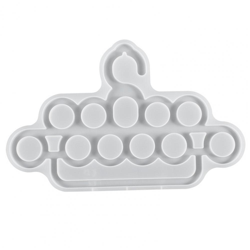 Форма для вешалки Ручная силиконовая форма для вешалки для одежды Шарфов Галстуков Форма для заливки эпоксидной смолой для любителей DIY-ремесел Уникальный подарок