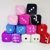 Car Pendant Hanging Ornament Dice Velvet/Plush New Year Gifts Car Rear View Mirror Pendant Car Goods Car Styling