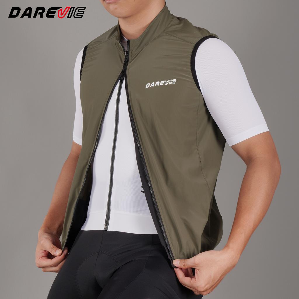 Darevie High Quality Quick Dry Plus Size Mens Cycling Clothing Triathlon Bike Gilet Cycling Vest