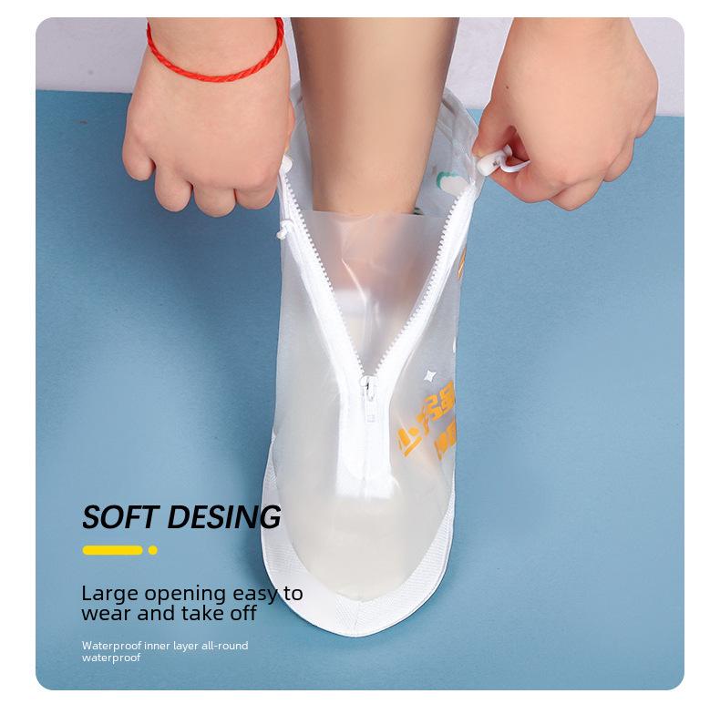 Детские водонепроницаемые резиновые сапоги средней высоты — нескользящие, прочные и симпатичные для мальчиков и девочек