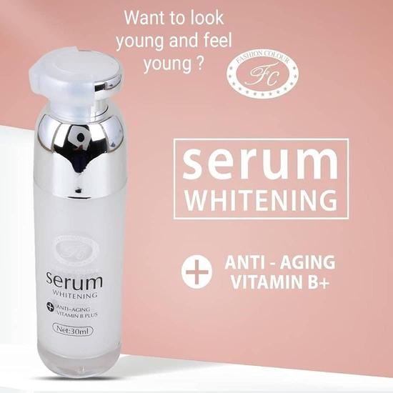 Fashion Colour Anti-Aging Whitening Serum, натуральная и обогащенная витаминами, чтобы выглядеть и чувствовать себя молодым, 30 мл