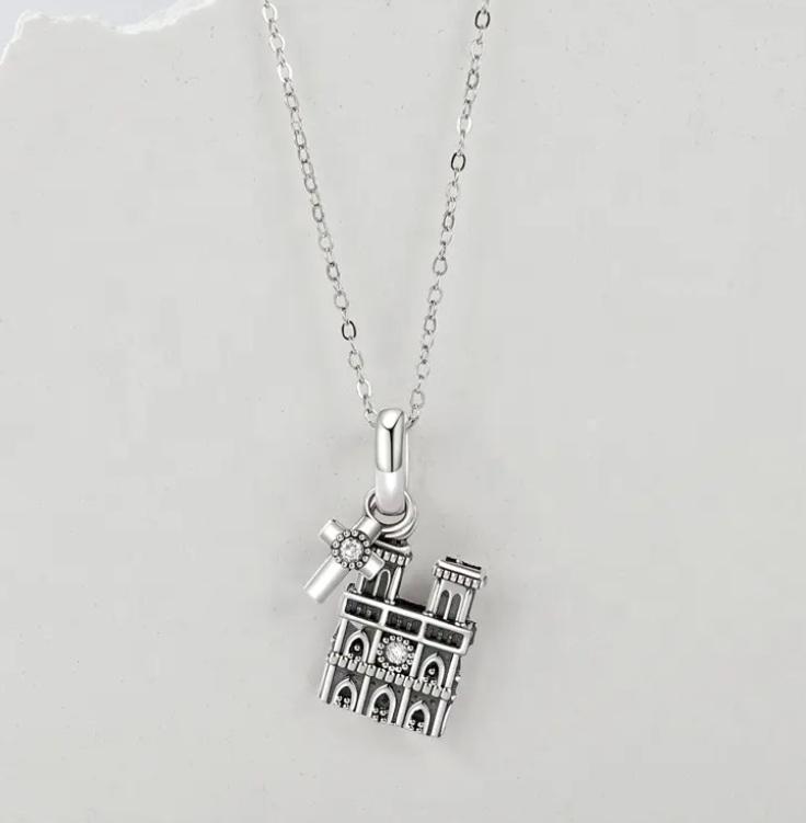 Charms Do Pandora Zawieszka Charms Katedra Notre Dame Srebro 925 Charmsy Trusky