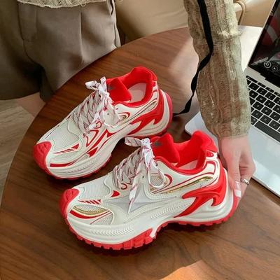 40 модных маленьких белых туфель для женщин, новые весенние и осенние туфли для отдыха для девочек с толстой подошвой, низкие туфли Zapatillas De Mujer