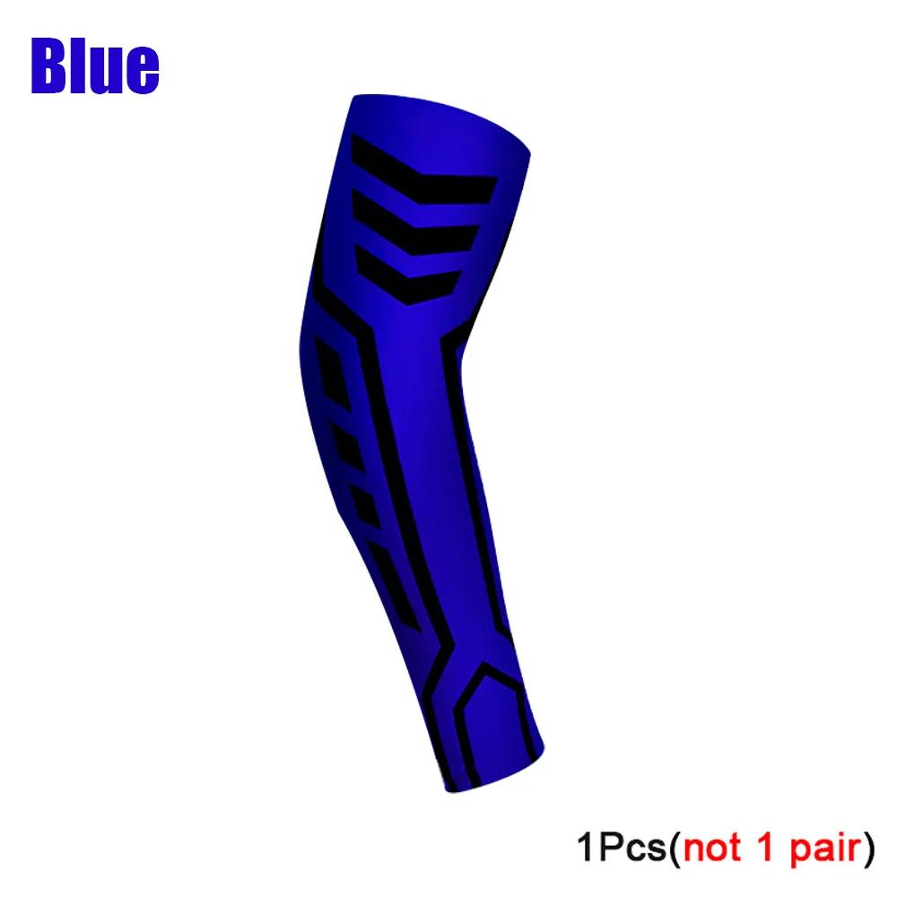 1Pc Sports Arm Compression Sleeve Basketball Cycling Arm Warmer Summer Running Uv Protection Volleyball Sunscreen Bands