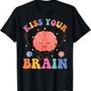 Поцелуй свой мозг Учитель специального образования Признательность Снова в школу Детская футболка