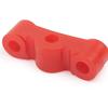 Car Accessories Gear Lever Bushing Performance Polyurethane Red + Silver Suitable For D Series Engines For D Series Engines
