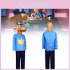 Модный Костюм-ролевая игра Персонаж Собака-человек Для Детей В Ярких Цветах