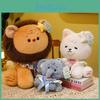 Elephant Dog Lion Plush Animal Toy With Durable Filling For Kids Gift Decor Room