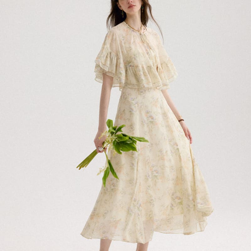 С тех пор Шифоновая накидка Everbloom