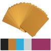 50 Pcs/Set Portable Laser Engraving Business Visit Business Card Metal Carte Name Cards Blank